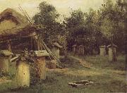 Levitan, Isaak Bees state oil painting